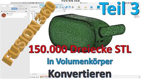 STL zu Volumenkörper (Konverter/Konverter allgemein) .
